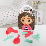 Gabby's Dollhouse hair case role play toy set, imported from the UK