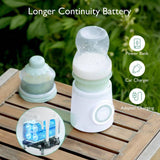 Momcozy portable bottle warmer with smart sensor technology, British product