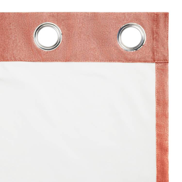Habitat blackout curtains burnt orange 117x137cm, imported from the UK