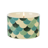 Fired Earth Green Tea & Bergamot candle 9.5cm - British product