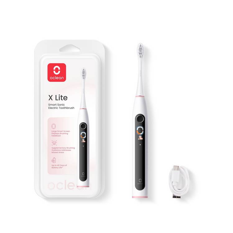 Oclean X Lite smart sonic electric toothbrush grey - British product