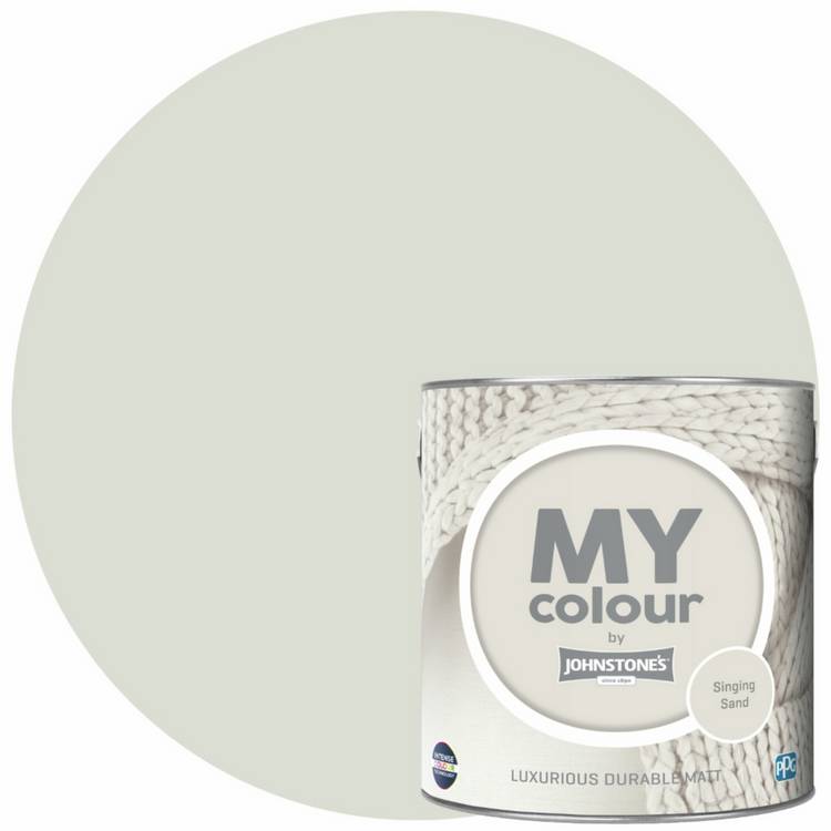 Johnstone's Durable Matt paint Singing Sand 2.5L (British brand)