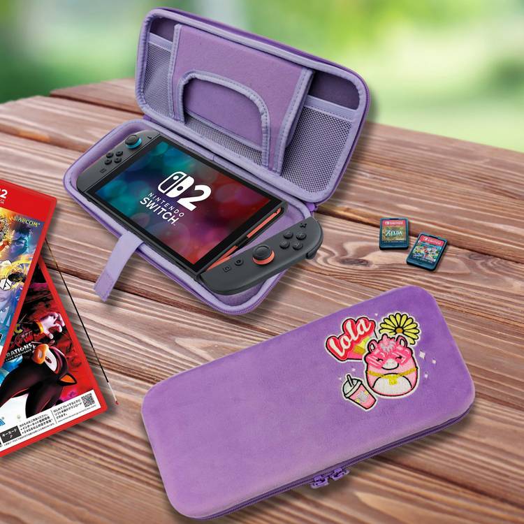 Squishmallows Cam the Cat travel case for Nintendo Switch - British product