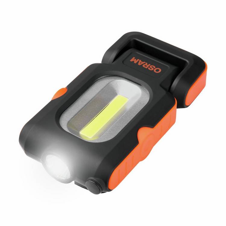 Osram rechargeable mini inspection lamp torch 140 lumens (British brand)