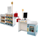 Chad Valley wooden supermarket toy set (British brand)
