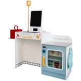 Chad Valley wooden supermarket toy set (British brand)
