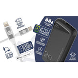 Our Pure Planet power bank with Lightning cable 10000mAh, imported from the UK