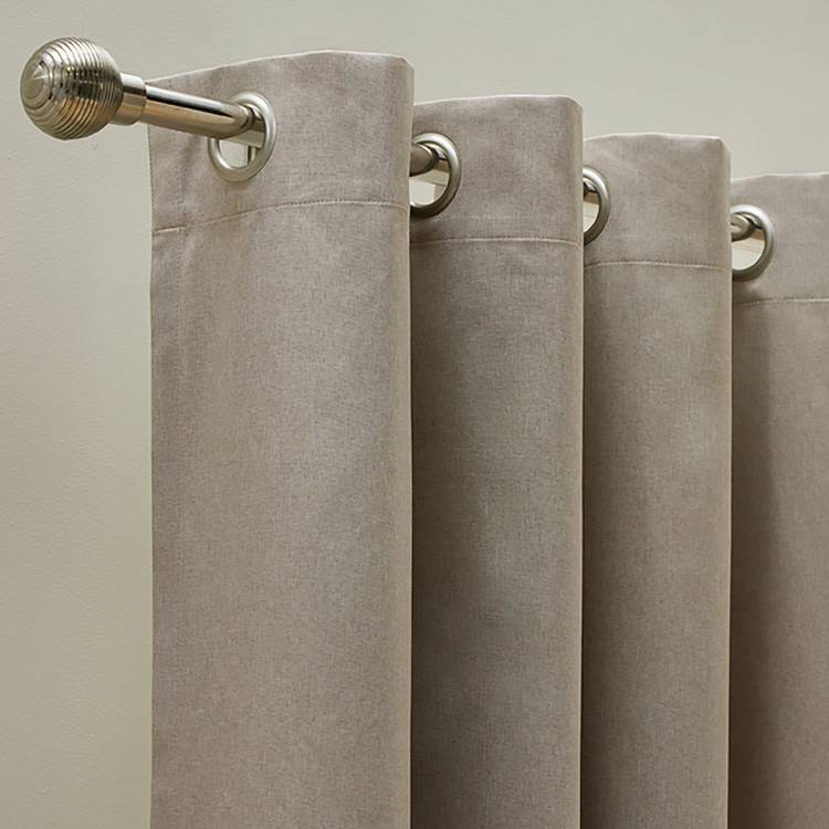 Habitat blackout eyelet curtains stone grey 117x137cm - British product