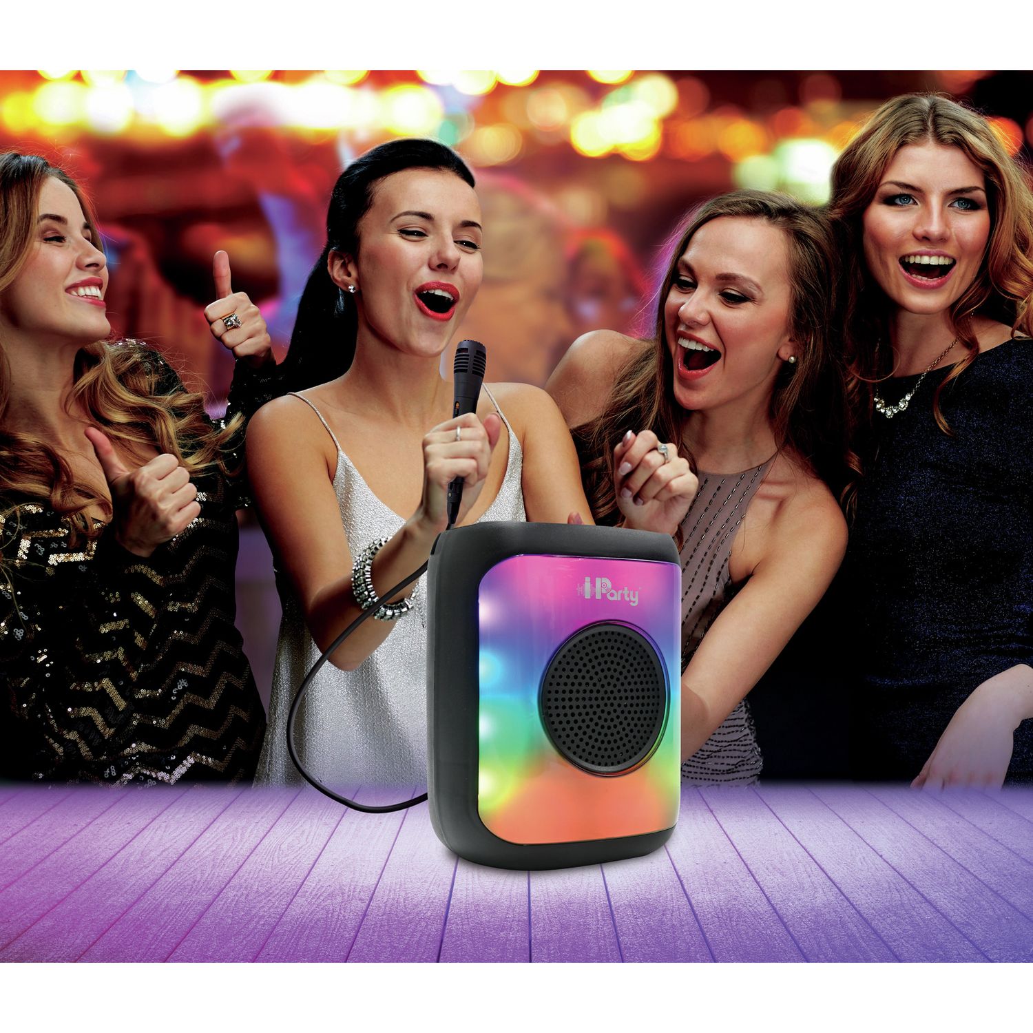 Lexibook Small Flame Bluetooth speaker with microphones, imported from the UK
