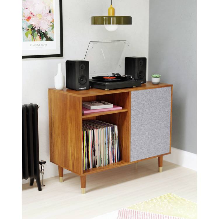 Oakcastle TT200 belt-drive turntable with speakers, UK version