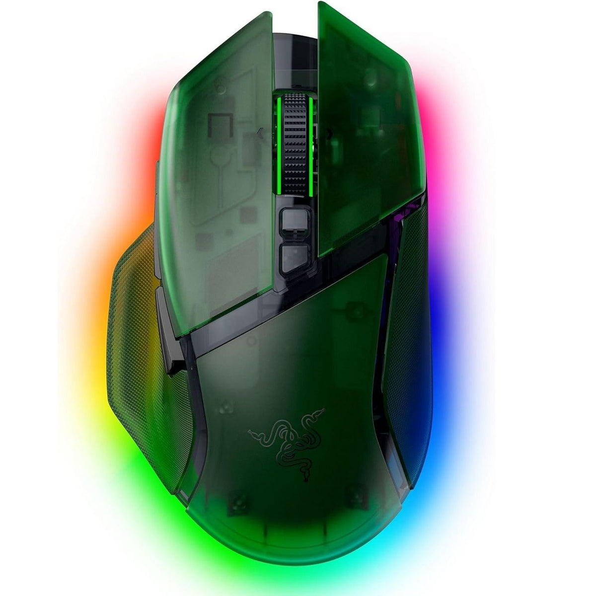 Razer Basilisk V3 Pro wireless mouse Phantom Green, imported from the UK