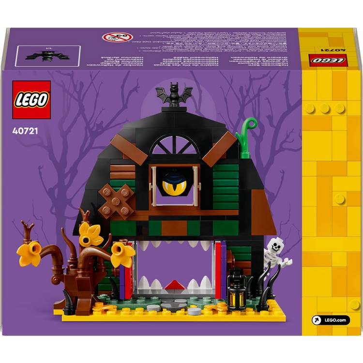 LEGO Halloween Barn 205 pieces 5.5in high, imported from the UK