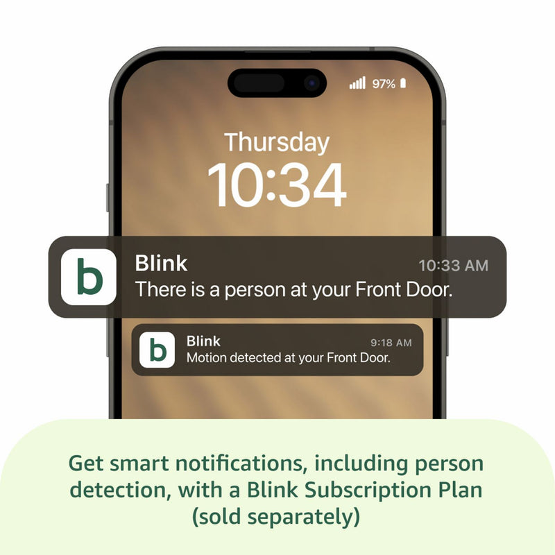 Blink video doorbell 2nd gen white (British brand)