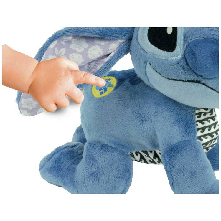 Disney Stitch Crawl with Me plush toy 23cm - British product