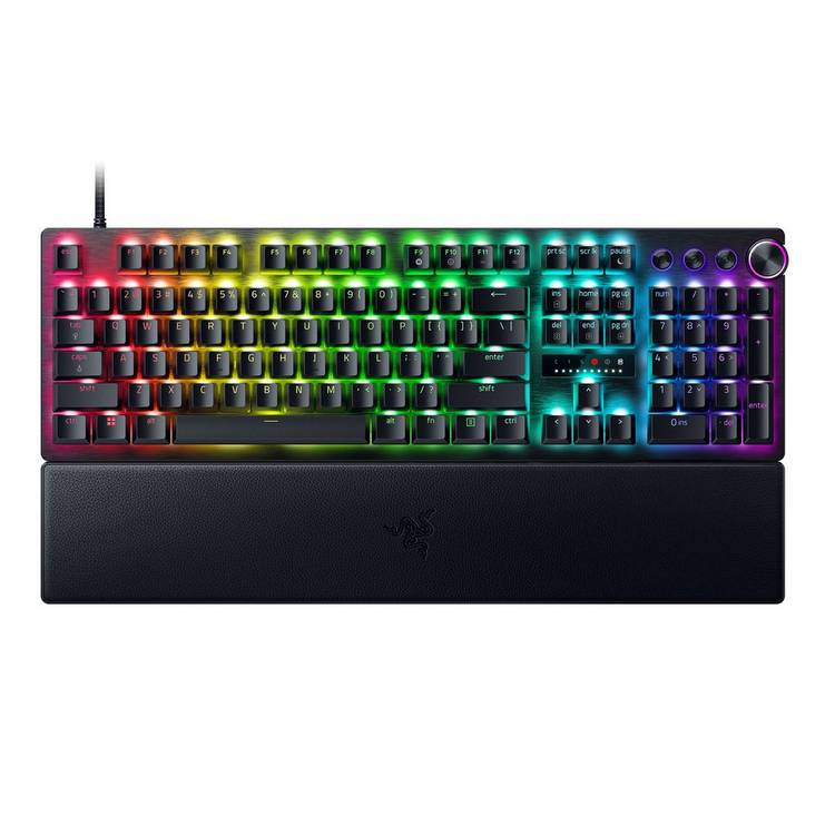 Razer gaming keyboard wired black (British brand)