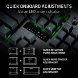 Razer gaming keyboard wired black (British brand)