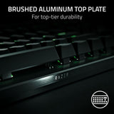 Razer gaming keyboard wired black (British brand)
