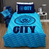 Manchester City Football Kids Bedding Set - Double