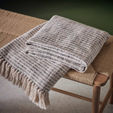 Habitat woven mono throw 150x125cm, imported from the UK
