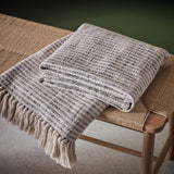 Habitat woven mono throw 150x125cm, imported from the UK