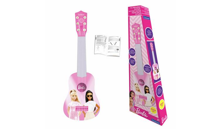 Lexibook Barbie toy guitar first guitar 21 inch, UK version
