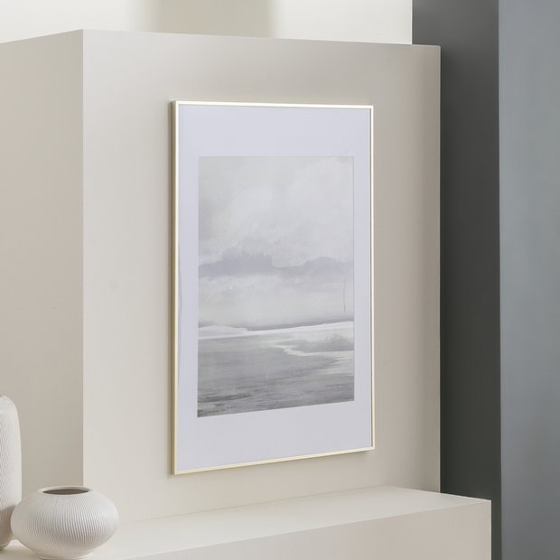 Argos Home gold aluminium picture frame 50x70cm - British product