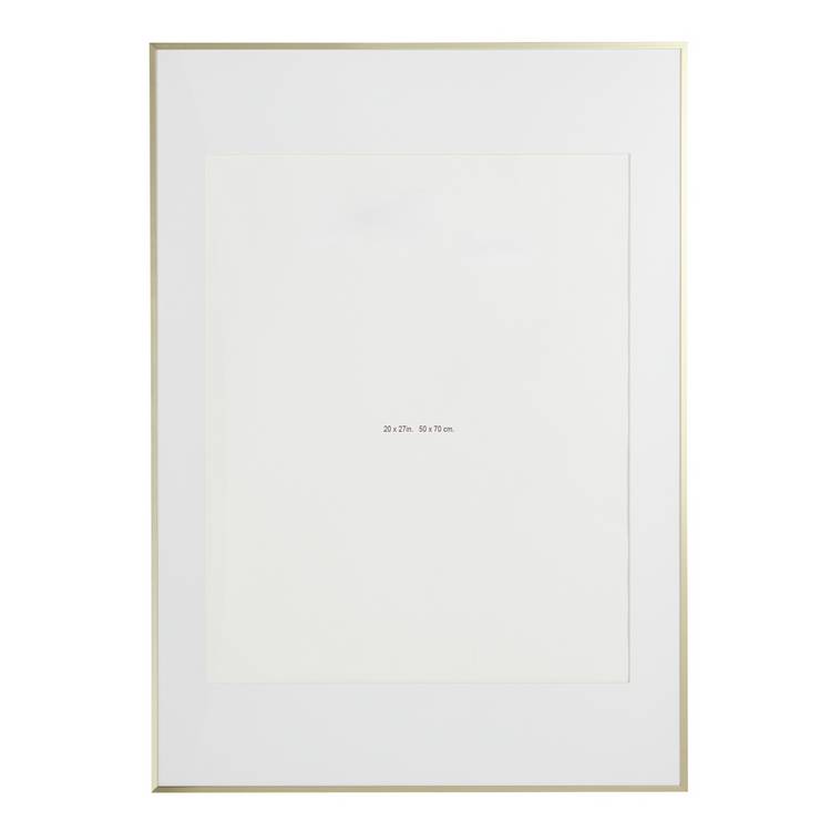 Argos Home gold aluminium picture frame 50x70cm - British product