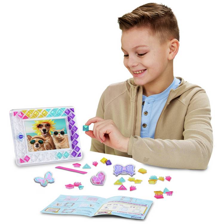 VTech Mosaic Magic Lights Photo Frame craft kit - British product