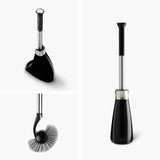 Simplehuman toilet brush black crescent head, UK version