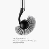 Simplehuman toilet brush black crescent head, UK version