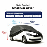 Streetwize water-resistant car cover small, imported from the UK