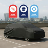 Streetwize water-resistant car cover small, imported from the UK