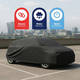 Streetwize water-resistant car cover small, imported from the UK