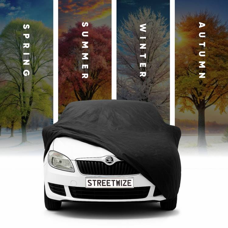 Streetwize water-resistant car cover small, imported from the UK