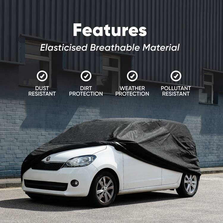 Streetwize water-resistant car cover small, imported from the UK
