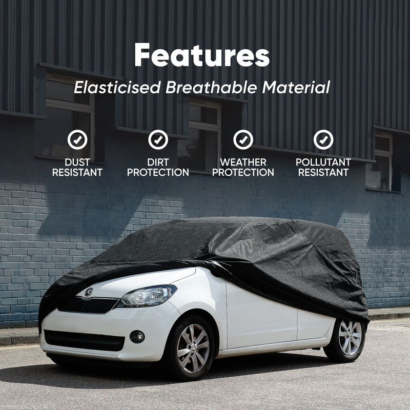 Streetwize water-resistant car cover small, imported from the UK