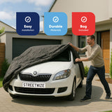 Streetwize water-resistant car cover small, imported from the UK
