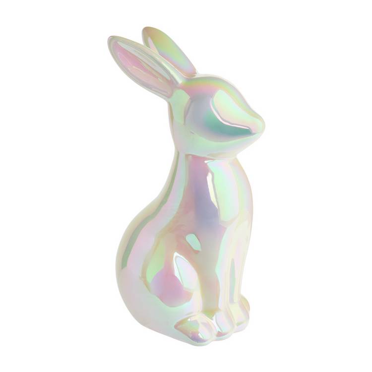 Argos Home hollow ceramic rabbit decoration (British brand)