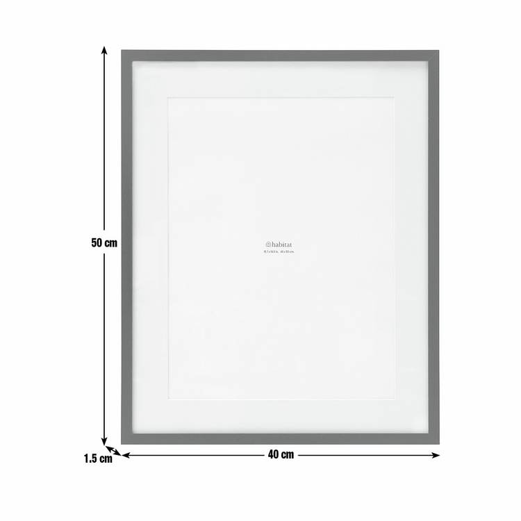 Habitat blue cobalt picture frame 40x50cm, UK version