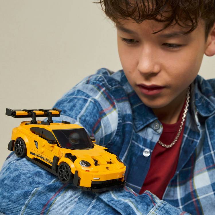 LEGO Speed Champions Porsche 911 GT3 RS toy car (British brand)