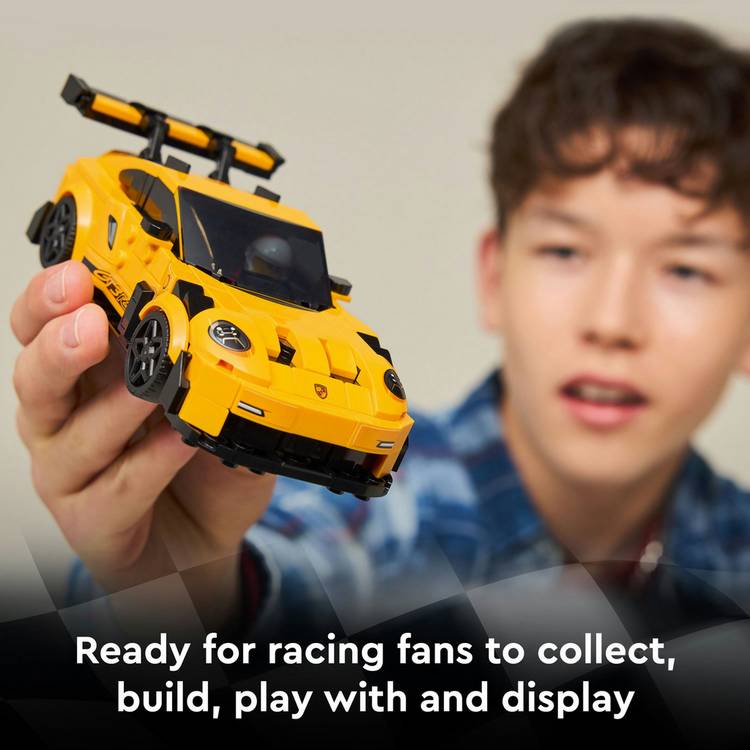 LEGO Speed Champions Porsche 911 GT3 RS toy car (British brand)