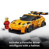 LEGO Speed Champions Porsche 911 GT3 RS toy car (British brand)