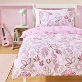 Argos Home cowgirl pink bedding set single, UK version