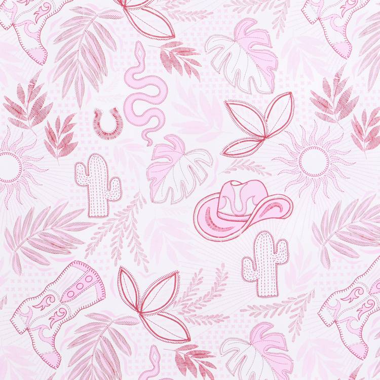 Argos Home cowgirl pink bedding set single, UK version