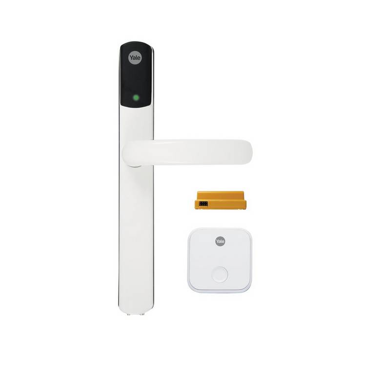 Yale Conexis L2 smart door lock white (British brand)