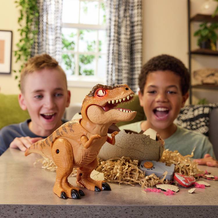 Primal interactive hatching T-Rex dinosaur toy, UK version