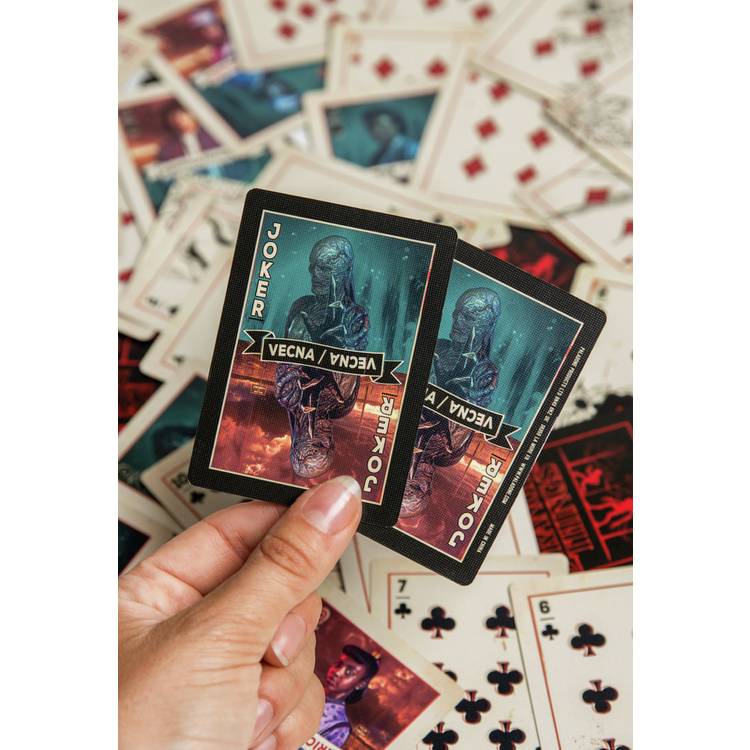 Stranger Things deck of 52 playing cards, UK version