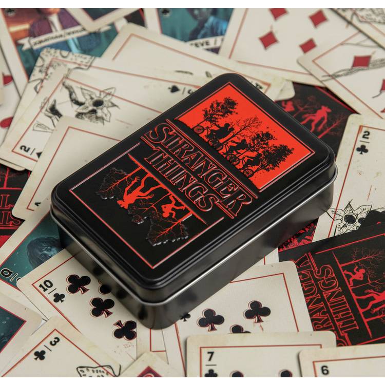 Stranger Things deck of 52 playing cards, UK version