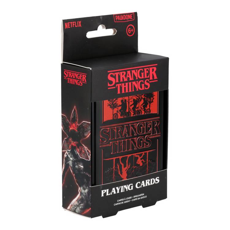 Stranger Things deck of 52 playing cards, UK version
