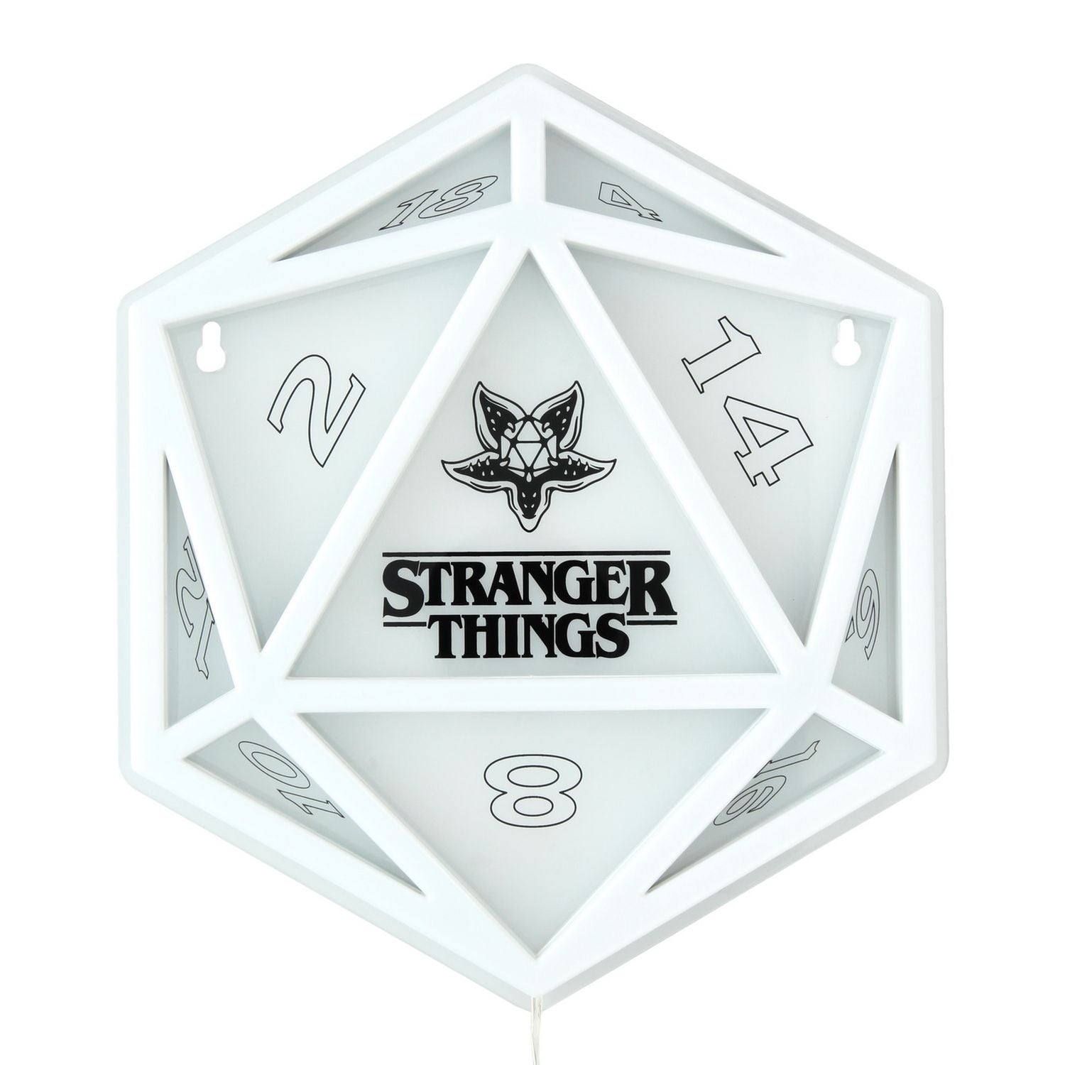 Stranger Things D20 LED Neon Light 24cm, UK version